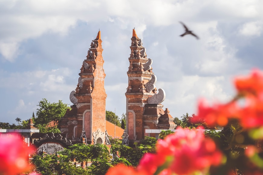 Bali ruins in Indonesia|