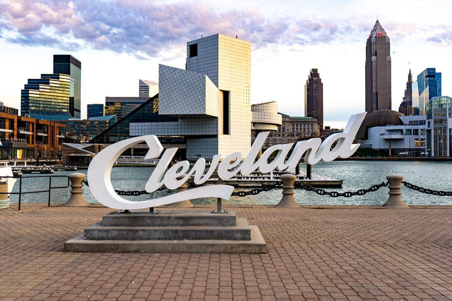 9th Street Pier in Cleveland, Ohio, in daylight, featured in our guide answering “Is kratom legal in Ohio?”