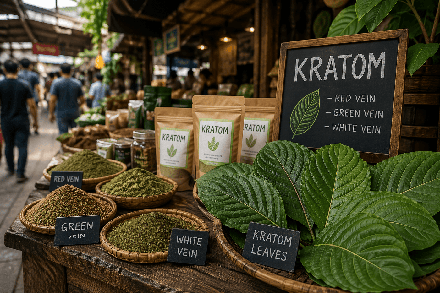 Example of the kratom market