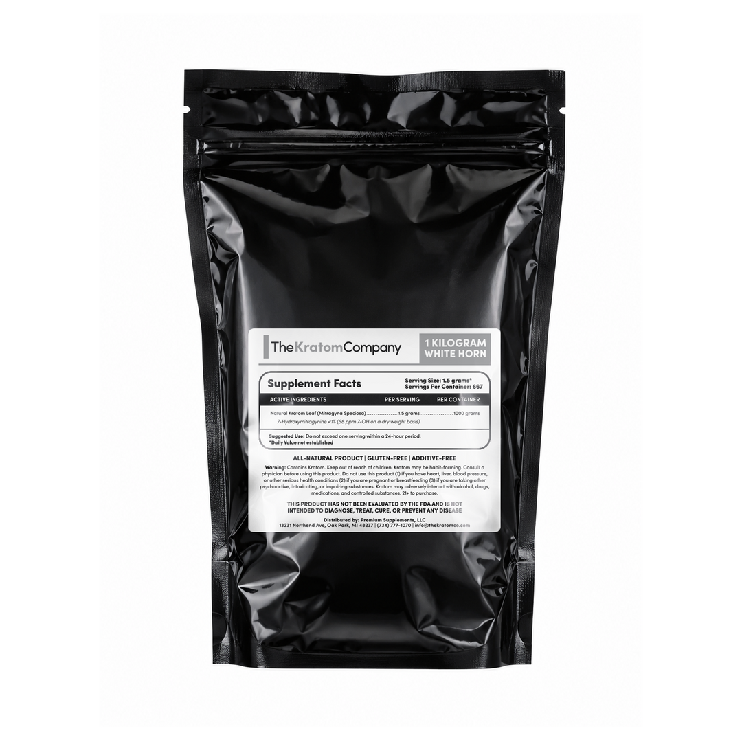 White Horn Kratom Powder