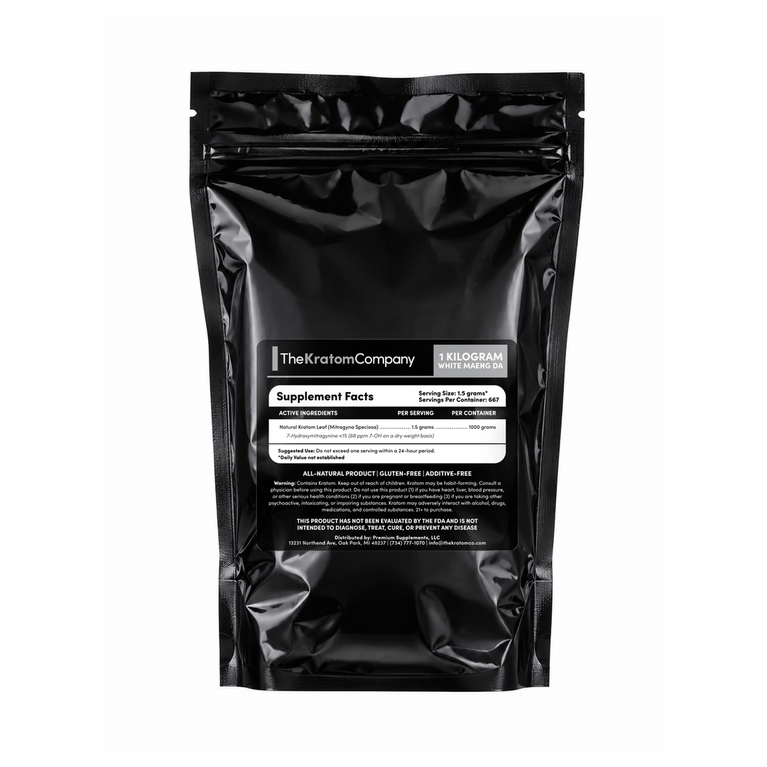 White Maeng Da Kratom Powder