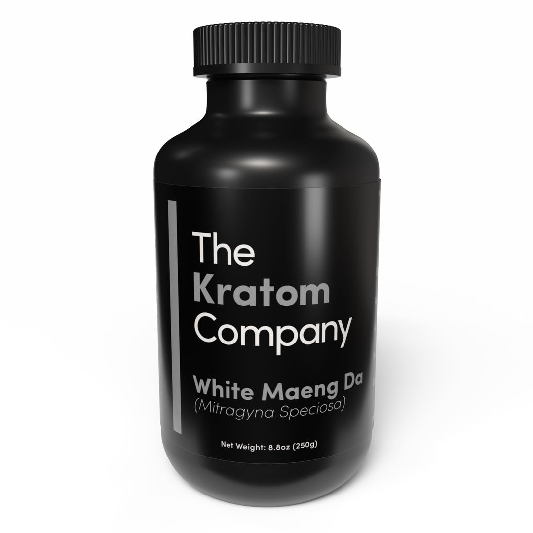 White Maeng Da Kratom Capsules 500ct